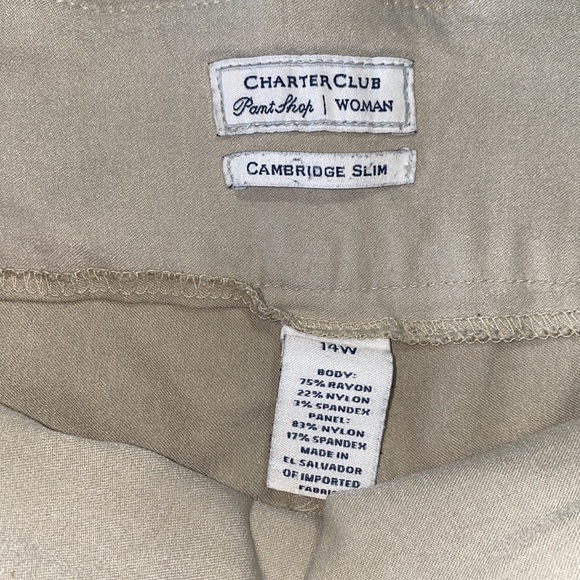 Charter Club slacks - Picture 3 of 6